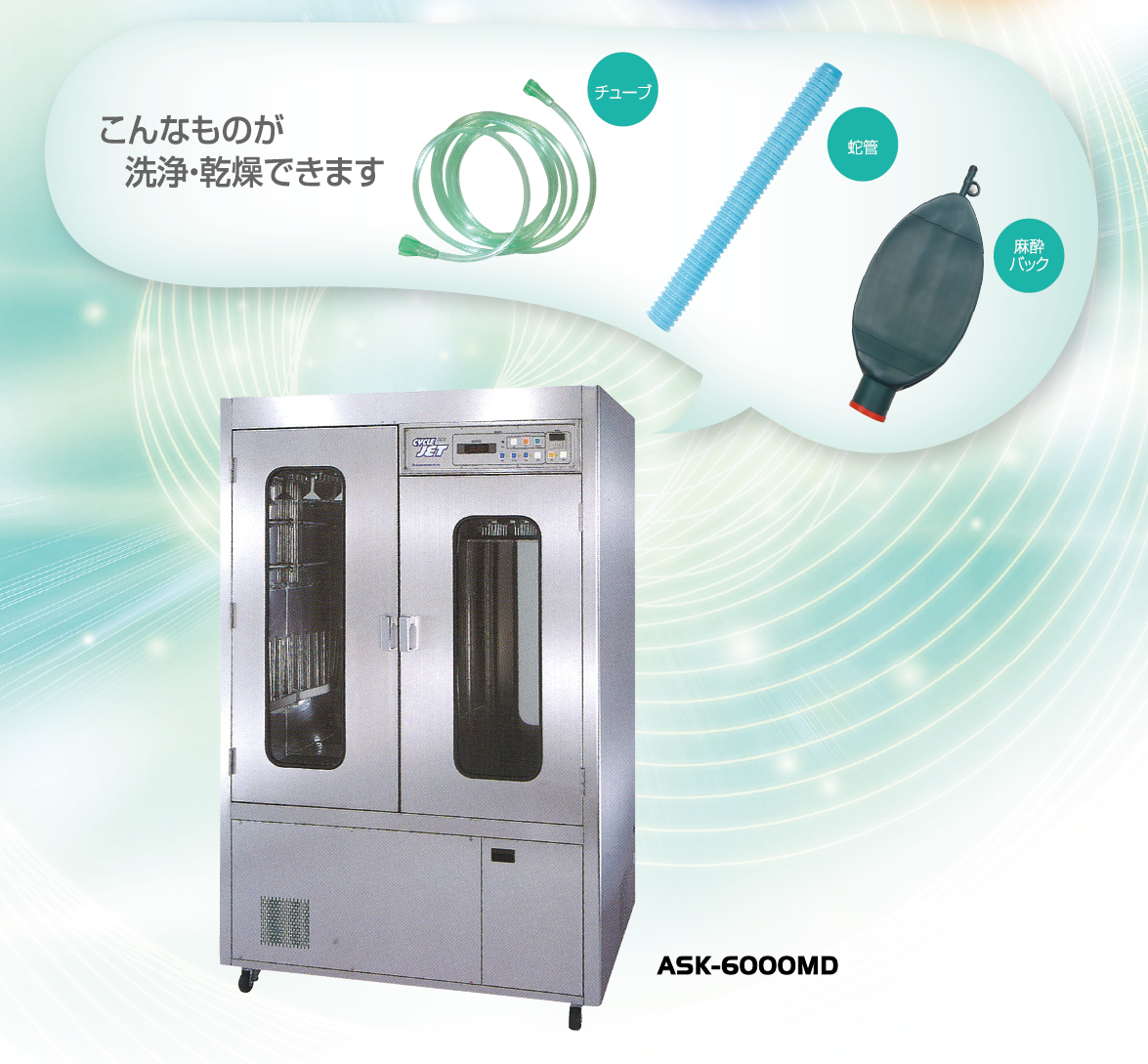 CYCLEJET ASK 6000MD 本体