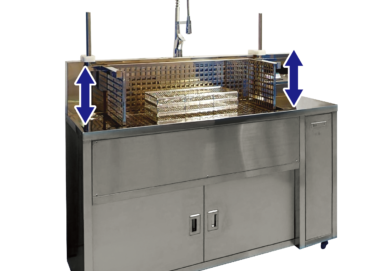 昇降式恒温槽付シンク